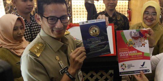 Polusi udara di Jakarta tinggi jelang Asian Games, ini kata Sandiaga