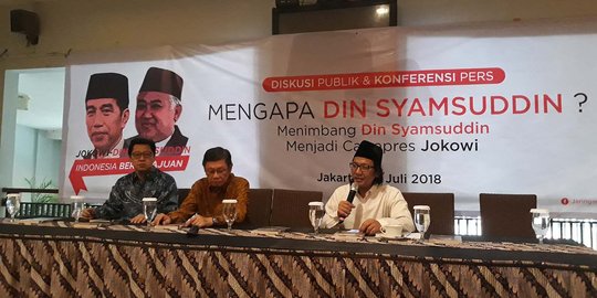 Ormas Jaringan Matahari minta Jokowi pilih Din Syamsuddin jadi cawapres