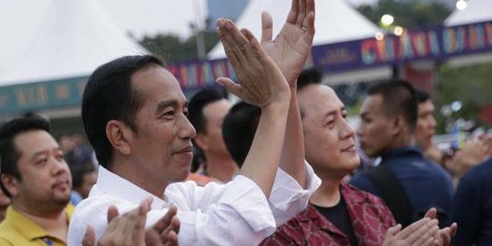 Jokowi berpeluang kuat menang pilpres karena kinerjanya positif di periode pertama