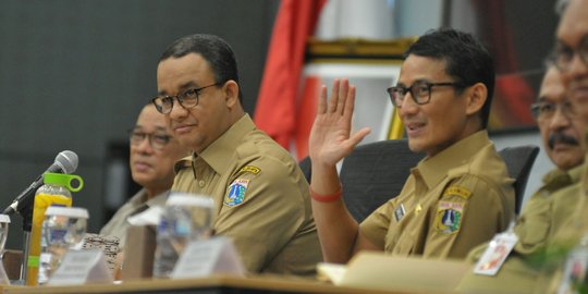 Ini warisan-warisan gubernur DKI sebelumnya yang diresmikan Anies-Sandi