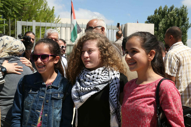 ahed tamimi bebas dari penjara israel
