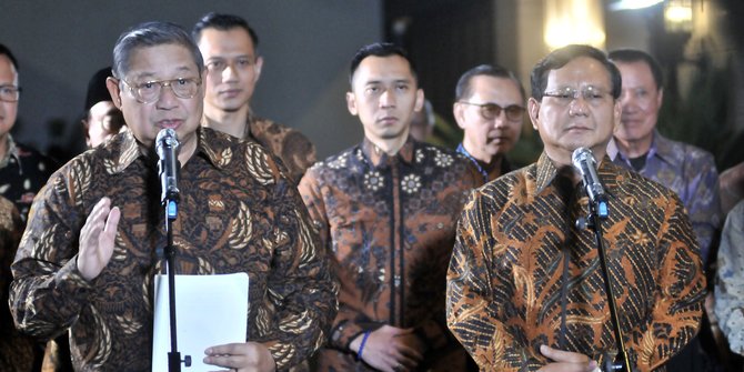 Ada masukan Cawapres dari ijtima ulama, alasan pertemuan Prabowo-SBY ditunda