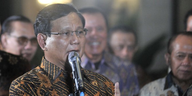 Malam ini, Prabowo kumpulkan petinggi Gerindra bahas Cawapres