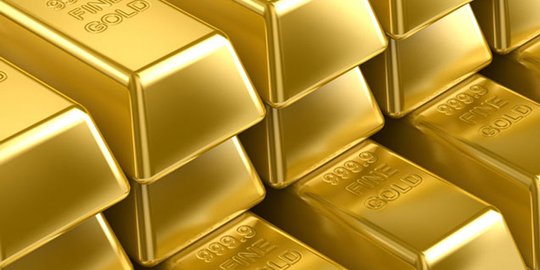 Harga emas turun Rp 1.000 menjadi Rp 644.000 per gram