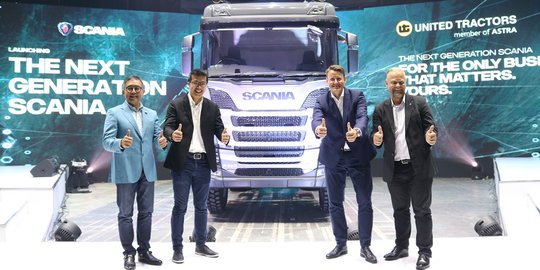 United Tractors perkenalkan Scania new truck generation di Indonesia