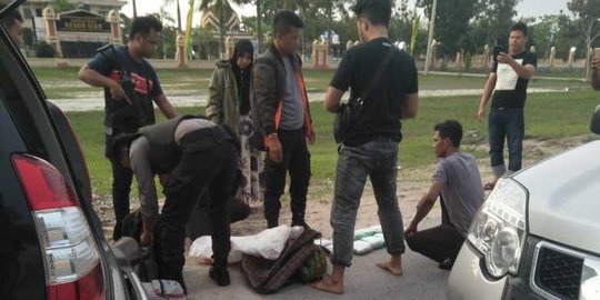 Bawa 10 kg sabu asal China, pasutri ditangkap di Siak