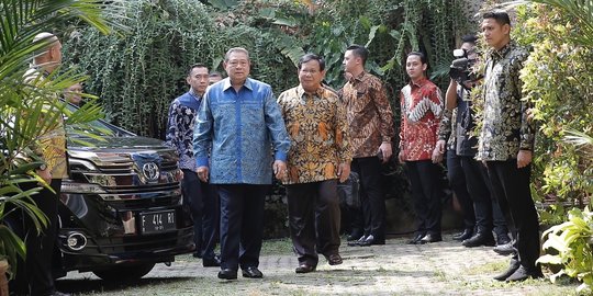 SBY: Kami datang dengan keyakinan Prabowo calon presiden kita