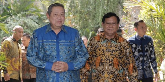 SBY minta visi misi Prabowo tak terlalu banyak, yang penting dilaksanakan