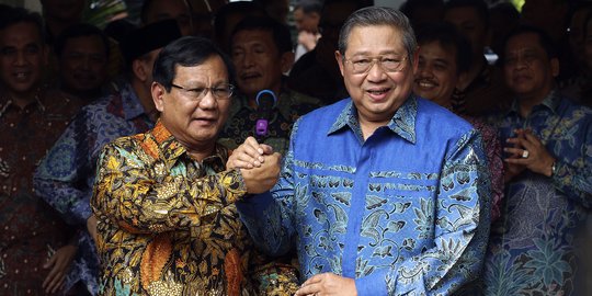 Semringah Prabowo didukung SBY jadi capres