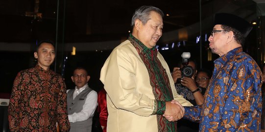 SBY bertemu Ketua Majelis Syuro PKS Salim Segaf Al-Jufri