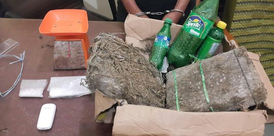 Kawanan begal di Padang barter motor hasil rampasan dengan ganja