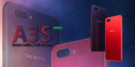 OPPO resmi boyong A3s ke Indonesia