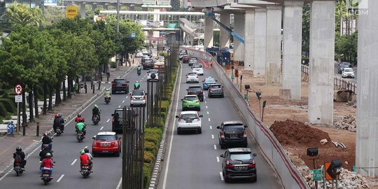 Hari terakhir ujicoba ganjil genap, hanya sedikit pengendara tak patuh