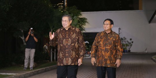 Koalisi dengan Demokrat, Prabowo masih pertimbangkan AHY jadi cawapres