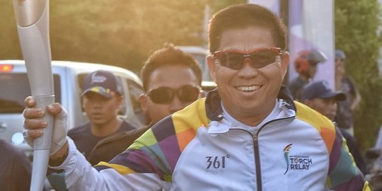 Bawa obor Asian Games di Makassar, Royke Lumowa teringat masa kecil