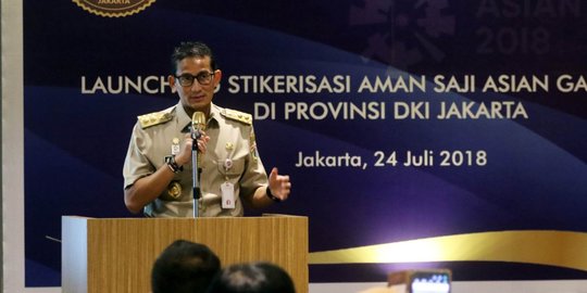 Sandiaga Uno mulai irit bicara politik