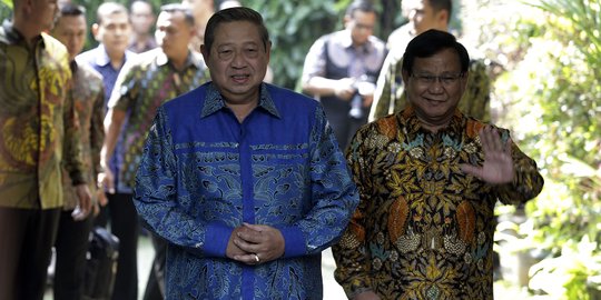 Prabowo minta SBY jadi mentornya di Pilpres 2019