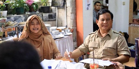 Temui Neno Warisman, Prabowo tegaskan 'Kita ini negara bebas'