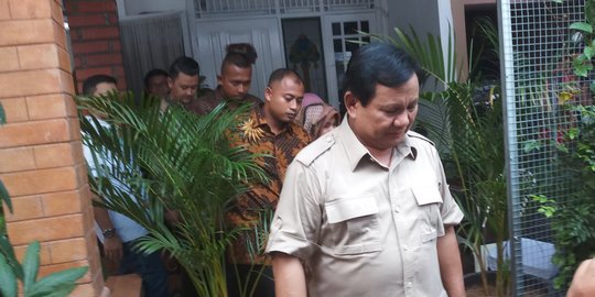 Prabowo soal cawapres: Sudah di kantong