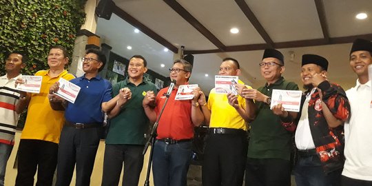 9 Partai pendukung siapkan 21.000 caleg dukung Jokowi di Pilpres 2019