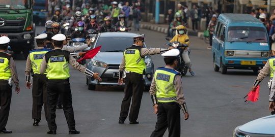 600 Personel disebar Polda Metro amankan perluasan sistem ganjil-genap