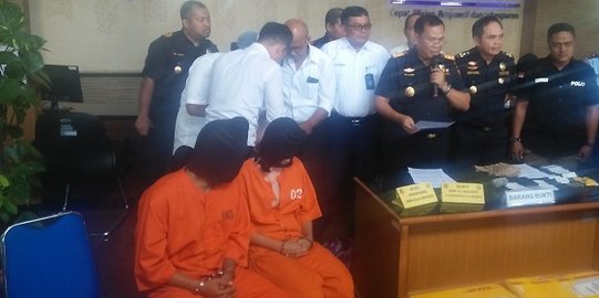 Petugas Ngurah Rai ungkap Pasutri penerima paket ineks dan sabu dari Thailand