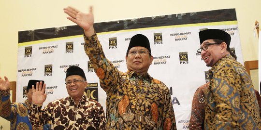 Demokrat gabung, PKS ingatkan Prabowo soal kesepakatan jatah kursi cawapres