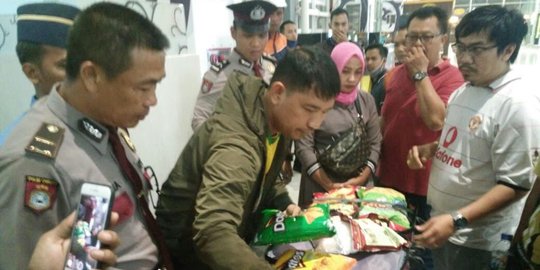 Diikuti dari Medan, 2 warga Sulsel ditangkap bawa 4 kg sabu di Kualanamu