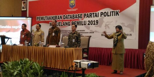 Ditjen Polpum Kemendagri mutakhirkan data base Parpol