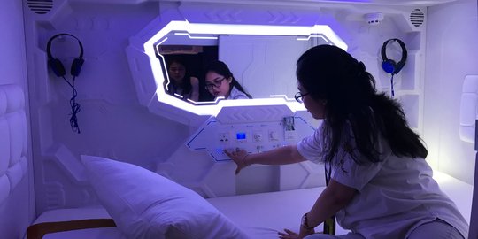10 Agustus, hotel kapsul di Terminal 3 Bandara Soekarno-Hatta dibuka
