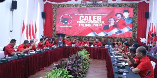 Gabung jadi caleg, 14 purnawirawan TNI siap menangkan PDIP dan Jokowi