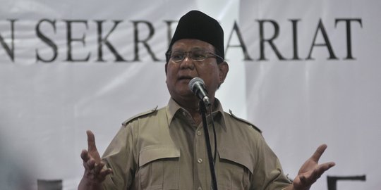 Menurut survei Median, ini 3 cawapres terkuat buat Prabowo Subianto