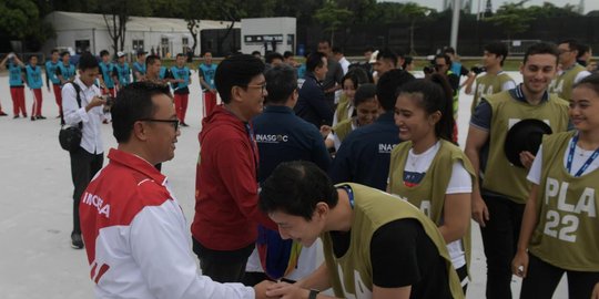 Refreshing jelang Asian Games, Menpora ajak atlet nobar film Mission Impossible