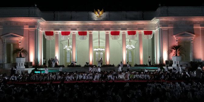 Jokowi Pimpin Zikir Dan Doa Bersama Jelang Hut Kemerdekaan