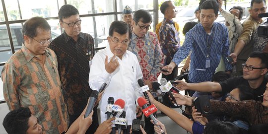 Wapres JK ingatkan para menteri untuk selalu berkoordinasi