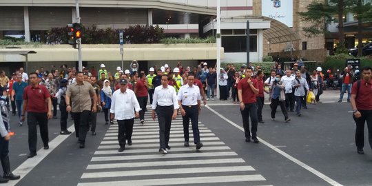 Jokowi puji ide Pelican Crossing ala Anies