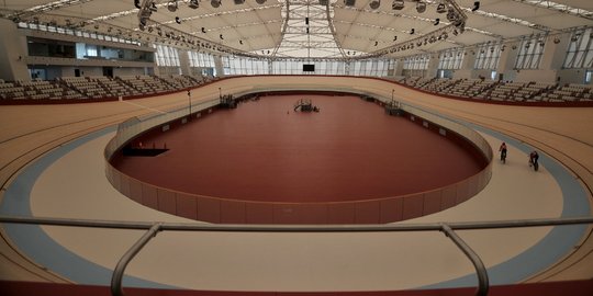 Kawasan Velodrome kebakaran, arena pacu sepeda Asian Games 2018 aman