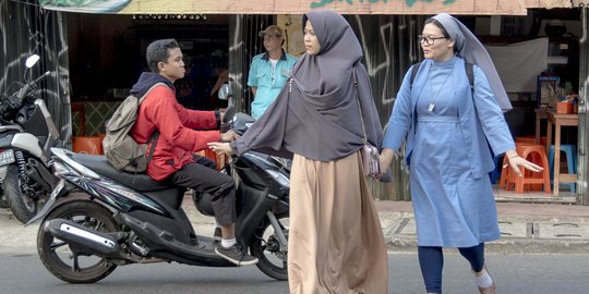 Kisah persahabatan Ela dan Suster Edita, harmoni dalam perbedaan