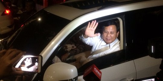 Prabowo: Saya capek, kalian capek, demi rakyat harus semangat