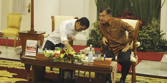 Jelang pendaftaran capres cawapres, JK terus komunikasi dengan Jokowi