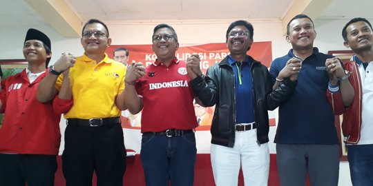 Sekjen parpol koalisi Jokowi sepakati struktur tim kampanye