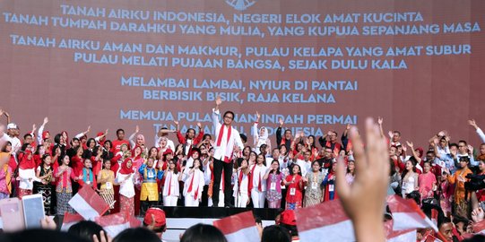 Meriahnya suasana Harmoni Indonesia 2018
