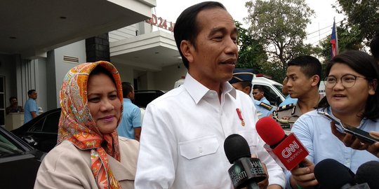 Presiden Jokowi hadiri harmoni Indonesia untuk Asian Games usai poco-poco