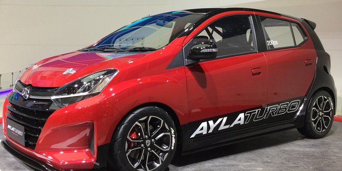 Kulik modifikasi Ayla Turbo, karya R&D Daihatsu Indonesia 