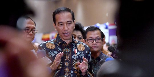 Jokowi soal pidato ke relawan: Coba dirunut dari atas, jangan diambil sepotong