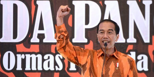 Jokowi soal deklarasi cawapres: Bisa saja daftar langsung diumumkan