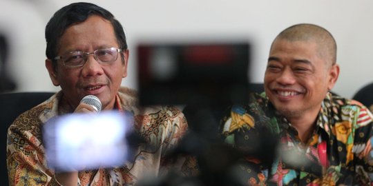 Mahfud MD ditanya soal cawapres Jokowi: Belum ada yang menghubungi