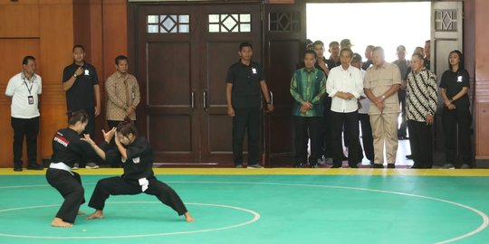 Presiden yakin pencak silat mampu sumbang emas melebihi target