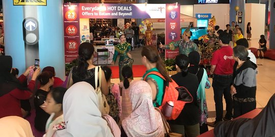 Market Singapura sambut antusias hot deals Kepri