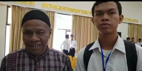 Sebelum lolos calon bintara Polri, anak tukang pijat tuna netra sempat gagal